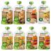 Sprout Organic Baby Food, Stage 3 Pouches, 8 Flavor Meat & Plant Protein Variety Pack, 4 Oz Purees (Pack of 12), Packaging May Vary