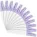 Canvalite 12stk nail files for gelail professional nail files 100/180 files for gelails with scale nail buffer block double -sided nail file professional washable and reusable - white white 100/180