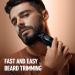 King C. Gillette Cordless Beard Trimmer Kit for Men - Lifetime Sharp Blades, 3 Combs, UK Plug - Gifts for Men - Buy Online on SooperMarket.com