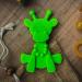 Little Bambam Giraffe Teether Toy by Bambeado - Natural Teething Comfort for Baby and Infant - Lime - Buy Online on SooperMarket.com