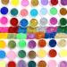 Surepromise 45 Colors Eyeshadow & Nail Art Glitter Powder Set - 45 Piece Mix Colors Pigment Collection - Buy Online on SooperMarket.com