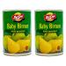 Food-united whole baby pears light sugared 2 cans of filling 425g ATG 200g peeled in Spain sun-drenched tender and bite-proof full aroma top quality summer fruits (2 doses)