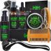Beard Growth Kit,Beard Grooming Kit w/Beard Roller,Beard Wash Shampoo,Beard Growth Serum,Beard Growth Oil,Balm Conditioner,Brush,Comb,Shaving Scissor,Bag,eBook,Beard Growth Care Gifts for Men Him Dad