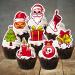 PRECUT Spooky Christmas Cupcake Toppers Edible Spooky Christmas Cake Decorations Spooky Christmas Decorations Spooky Christmas Cake Topper (12) - Buy Online on SooperMarket.com