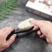 Barber Fade Brush Set - 2 Pieces Soft Beard Brush and Neck Duster with Wooden Handle for Hair Cutting Kits - Buy Online on SooperMarket.com