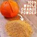 Pure Dried Orange Peel Powder - Coarse Fruit Zest for Cooking & Baking | Perfect for Turkish Tea, Cheesecakes & Smoothies - Buy Online on SooperMarket.com