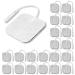 Syrtenty TENS Unit Pads 2x2 20pcs Reusable Replacement Electrode Patches for Electrotherapy