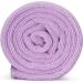 Curly Girl Extra Large Microfiber Hair Towel 44x26 - Lavender | Super Absorbent & Quick Drying - Buy Online on SooperMarket.com