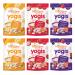 Happy Baby Organics Yogis Freeze-Dried Yogurt & Fruit Snacks, Variety Pack, 1 Ounce (Pack of 6) Variety Pack 1 Ounce (Pack of 6)