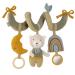 Fehn Activity Spirale B r Fehnnatur - stroller toys to feel and grab - baby toys for bed playpen baby seat & car seat - motor skills for babies and toddlers from 0+ months B r Natur
