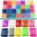 MUDO NEST 20000+ Loom Bands Kit | DIY Rubber Bands Kit with 38 Colors, 500 Clips, 40 Charms | Loom Bracelet Making for Kids - Buy Online on SooperMarket.com