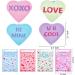 JOYIN 12 Packs Valentine's Day Heart Shape Bath Bomb with Cards - Perfect for Valentine Party Favors & Gifts - Buy Online on SooperMarket.com