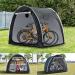 Outdoor Portable Bike Cover Tent for 4 Bikes | Waterproof PU4000 Cloth | Durable 210D Oxford Fabric | Large Dark Grey | Includes Travel Bag - Buy Online on SooperMarket.com