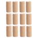 Cohesive Bandage - 12 Rolls x 10cm x 4.5m First Aid Sports Wrap Bandages COBOX Pet Vet Wrap Self Adherent Cohesive Bandages Nude
