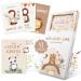 Eulentaler milestone cards Baby I Boho Stil I by educator & parents designed I milestone cards set as a gift for birth & baby party i 48 cards including gift box for boys & girls My 1st year - boho