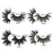 Wiwoseo 25MM Real Mink Eyelashes - 4 Styles Fluffy Thick Dramatic False Lashes - Buy Online on SooperMarket.com