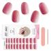 EBANKU 20 PCS Gel Nail Strips Gel Nail Strips Full Wraps Adhesive Gel Nail Stickers with Nail File and Stick(UV/LED Lamp Required)-3 # 3