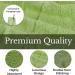 Cozy Homery Egyptian Cotton Wash Cloths 6-Pack | Ultra Soft 13x13 Washcloths for Kids & Adults | 650 GSM Spa Quality Towel Set | Green Wash Cloths - Buy Online on SooperMarket.com