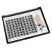 Bodermincer D Curl Wide Cluster Individual Lashes - 10MM | 3D Russian Volume Mink Eyelash Extensions - Buy Online on SooperMarket.com
