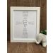 Jesus Loves Me Baptism Frame for Baby - White Grandparent Gift - Buy Online on SooperMarket.com