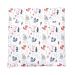 TupTam Baby Changing Mat - Forest Animals Pink | Includes 2 Terry Cloth Covers | 70x70 cm - Best for International Shipping - Buy Online on SooperMarket.com