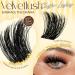 LASHVIEW Volume Lash Extension Clusters | 9-18mm D Curl Fluffy DIY Lashes for At-Home Use | International Shipping Available - Buy Online on SooperMarket.com