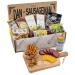 Dan the Sausageman's Kodiak Gift Basket Featuring Beef Summer Sausage, Nut Assortments, Cheese and Mustard. Great for Back to School, Thank You and Appreciation Gifts.