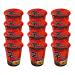 TOPLINE Shin Cup Noodles Multipack - 2 Boxes of 6 x 86g Gourmet Hot & Spicy Instant Pot Korean Noodles with Topline Card for Packed Lunch Snacks Camping Meals