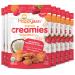 Happy Creamies Family Baby Organic Creamies Freeze-Dried Veggie & Fruit Snacks with Coconut Milk Strawberry Raspberry & Carrot, 1 Ounce (Pack of 8)