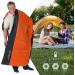 VENTURE 4TH Backpacking Sleeping Bag - Lightweight Warm & Cold Weather for Adults, Kids, Couples - Ideal for Hiking, Camping & Outdoor Adventures - XXL Double Size 4.5lbs | Orange/Gray - Buy Online on SooperMarket.com