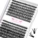 280 Pcs Individual Lashes Cluster Lashes 30D+40D C Curl 9-15Mix Lash Clusters DIY Lash Extension At Home Lashes That Look Like Eyelash Extensions (30D+40D-C 9-15mix) 9-15 mix 30+40-C-Large
