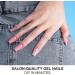 DANNI & TONI Glitter in My Eyes Gel Nail Wraps - 28 Semi Cured Nail Stickers | Salon-Quality Manicure Set - Buy Online on SooperMarket.com