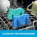 Scotch-Brite Scrub Dots Non-Scratch Scrub Sponge - Pack of 3 | Ideal for Washing Dishes and Kitchen Cleaning | Rinses Clean - Buy Online on SooperMarket.com
