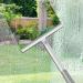 Silicone Handle Shower Squeegee 12 Inch - 2 Pack Gray for Shower Doors, Glass, Mirrors, Windows, Cars, Tile Walls - Bathroom Essential - Buy Online on SooperMarket.com