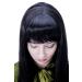 Buy WIG ME UP 3114-2 Black Gothic Wig with Cute Cheeky Bangs - Long & Stylish International Shipping Available - Buy Online on SooperMarket.com