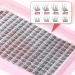 Wispy Cluster Lashes 180Pcs 9-12MM | Natural Individual C Curl Eyelash Clusters | Super Thin Band Wispy Lash Extensions - Buy Online on SooperMarket.com