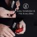 BikeSpark Auto-Sensing Rear Light G3 - 35lm Superbright LED Bike Tail Light - Motion Sensing, USB Rechargeable - IPX5 - Made in Taiwan - Buy Online on SooperMarket.com