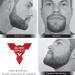 BEARD NINJA Beard Shaping Tool - Lineup & Edging Template for Goatee, Mustache, Neckline - Red - Buy Online on SooperMarket.com