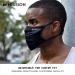 MISSION Sport Mask - Adjustable Strap for Custom Fit | Breathable & Reusable Face Cover in Navy Blue - Buy Online on SooperMarket.com