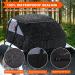 20 Cubic Feet Waterproof Car Rooftop Cargo Carrier | Soft Shell Roof Bag for All Cars | 6+8 Reinforced Straps and Storage Bag Included - Buy Online on SooperMarket.com