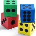 36 Pack 1.5 Inch Colorful Foam Dice Cubes - Ideal for Kids, Classrooms, Math Games, Building Toys & Parties | by Bedwina - Buy Online on SooperMarket.com