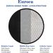 Euroca Cloth Face Mask 3 Layer Reusable Washable Adjustable with Filter Pocket for Adult -1 Mask with 10 Filters Mauve Small - Buy Online on SooperMarket.com