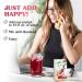 TRUE LEMON Energy Wild Cherry Cranberry Drink Mix - 6 Count Packets with Stevia - Gluten Free Water Flavor Enhancer - No Preservatives or Artificial Sweeteners - Pack of 12 - Buy Online on SooperMarket.com