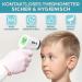 Volvion V7 Contactless Infrared Thermometer - Fast Forehead Fever Detection for Adults Children & Babies - International Shipping Available - Buy Online on SooperMarket.com