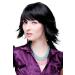 WIG ME UP - 8019-2 Wig black sharp hairstyle straight layered hair wetlook optics