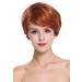 Wig Me Up-RGH-5330-HH-OP2 Real hair wig women brief ops op over copper brown light red-brown copper-brown black brown (op2)