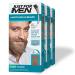 Just For Men Mustache & Beard Beard Dye for Men with Brush Included for Easy Application With Biotin Aloe and Coconut Oil for Healthy Facial Hair - Blond M-10/15 Pack of 3 Pack of 3 Blond M-10/15