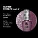 Red Carpet Manicure Flash Glitter Gel Polish | Infused with Vitamin A & Biotin | I'm Made To Sparkle | Mauve Pink Glitter Nail Gel Colour | 0.3 Fl. Oz. - Buy Online on SooperMarket.com