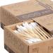 Organic Bamboo Cotton Swabs - 1000 Count | Highly Absorbent & Hygienic | Biodegradable & Recyclable | 5 Pack - Ideal for Beauty, Jewelry, Pet Care - Buy Online on SooperMarket.com