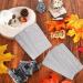 Whaline Fall Halloween Nail Art Stamping Plate Kit - Set of 6 Pumpkin Ghost & Plaid Designs for DIY Manicure | Perfect for Autumn & Thanksgiving - Buy Online on SooperMarket.com
